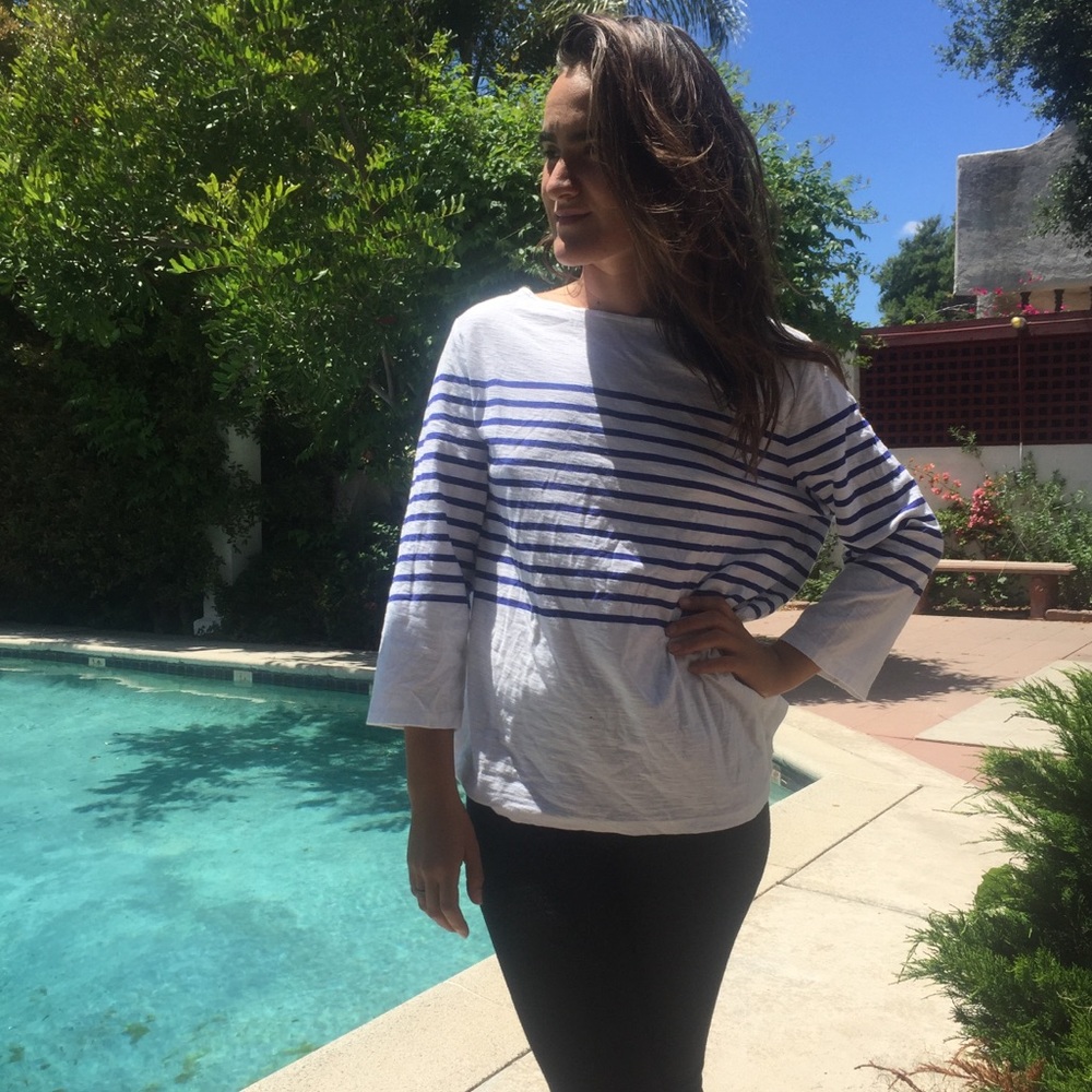 Nautical long sleeve Zara Tee!!